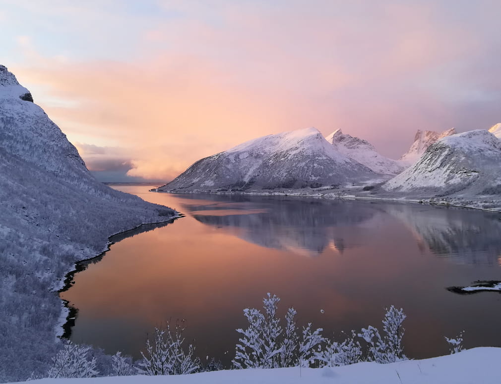 Fjord Sonnenuntergang