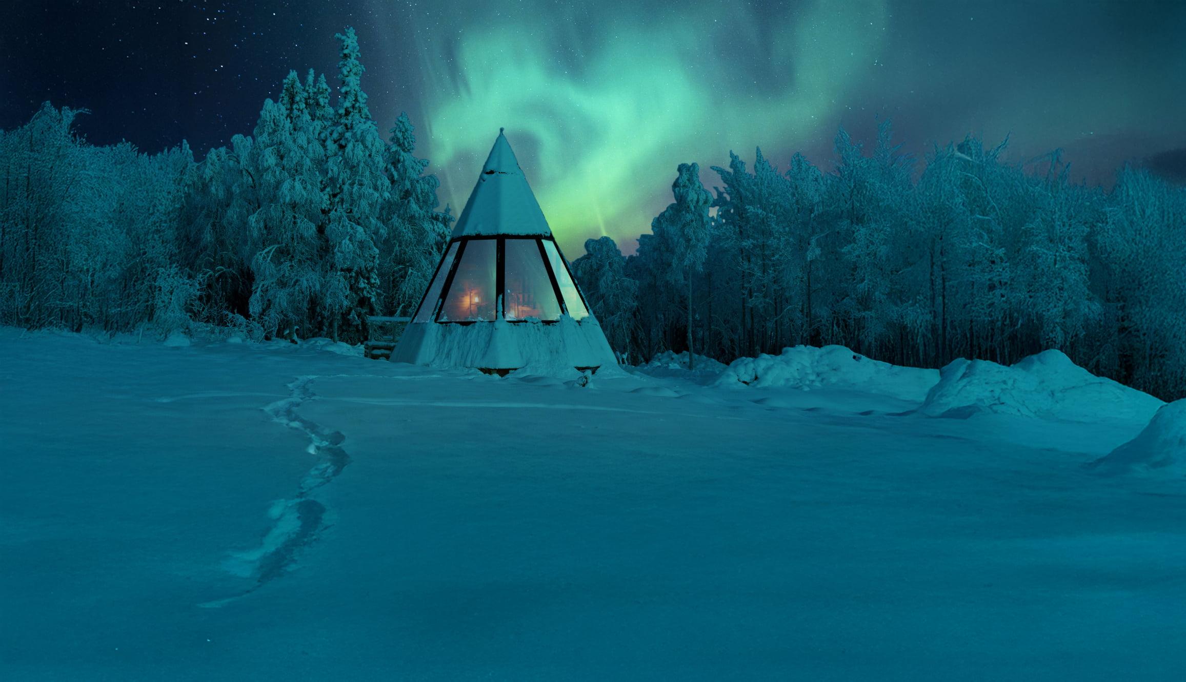 Polarlicht Haus