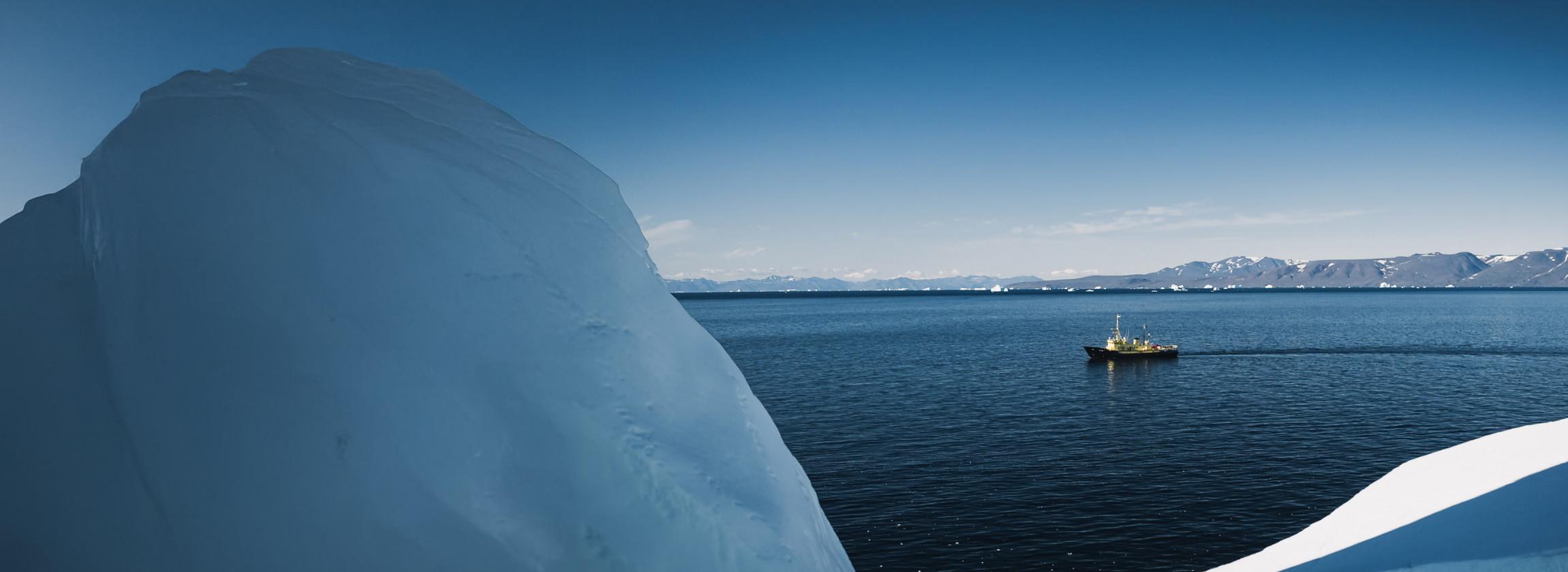 Eis Schiff Polarmeer