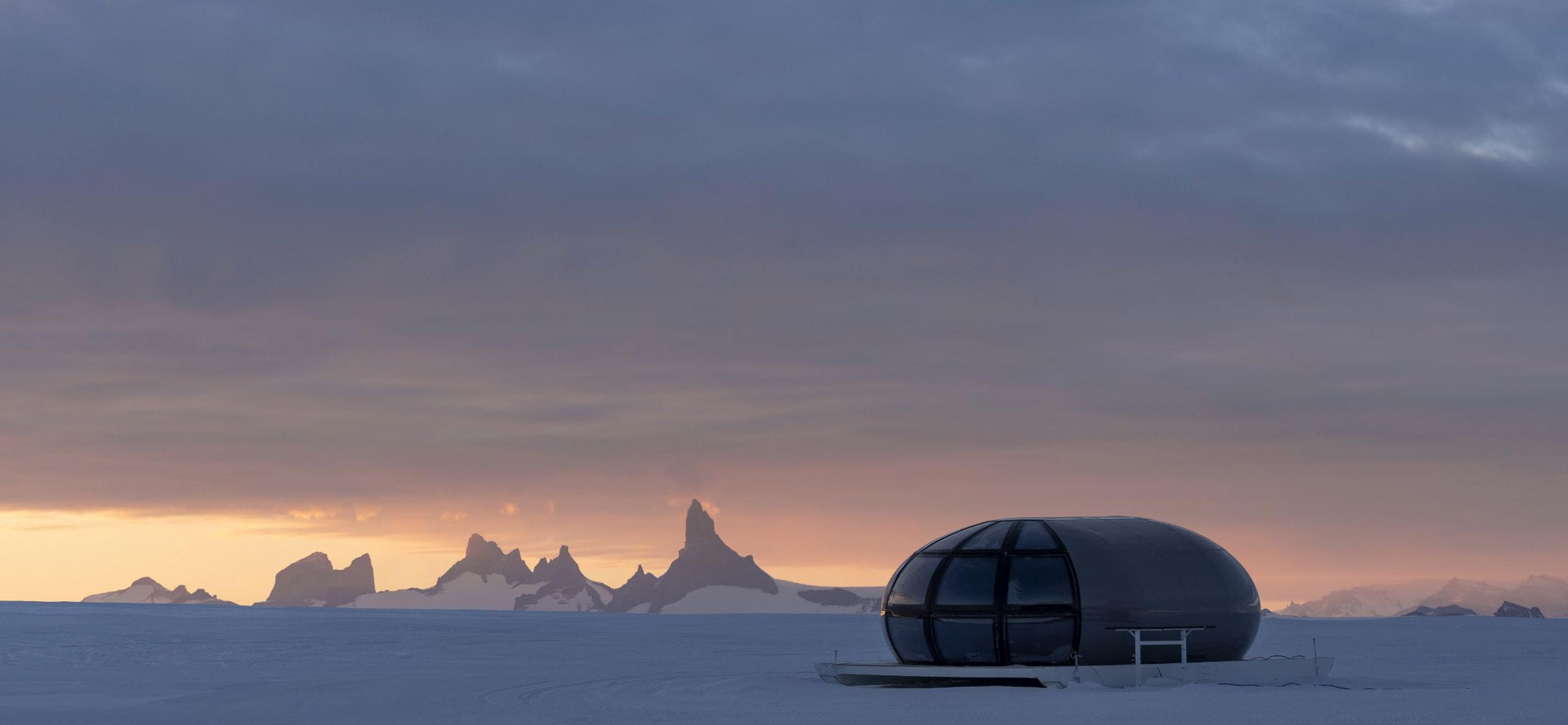 Antarktis Unterkunft