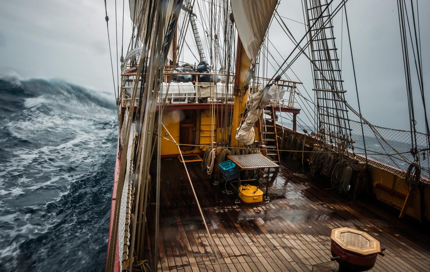 Segelexpedition in die Antarktis mit der Bark EUROPA Drake Passage