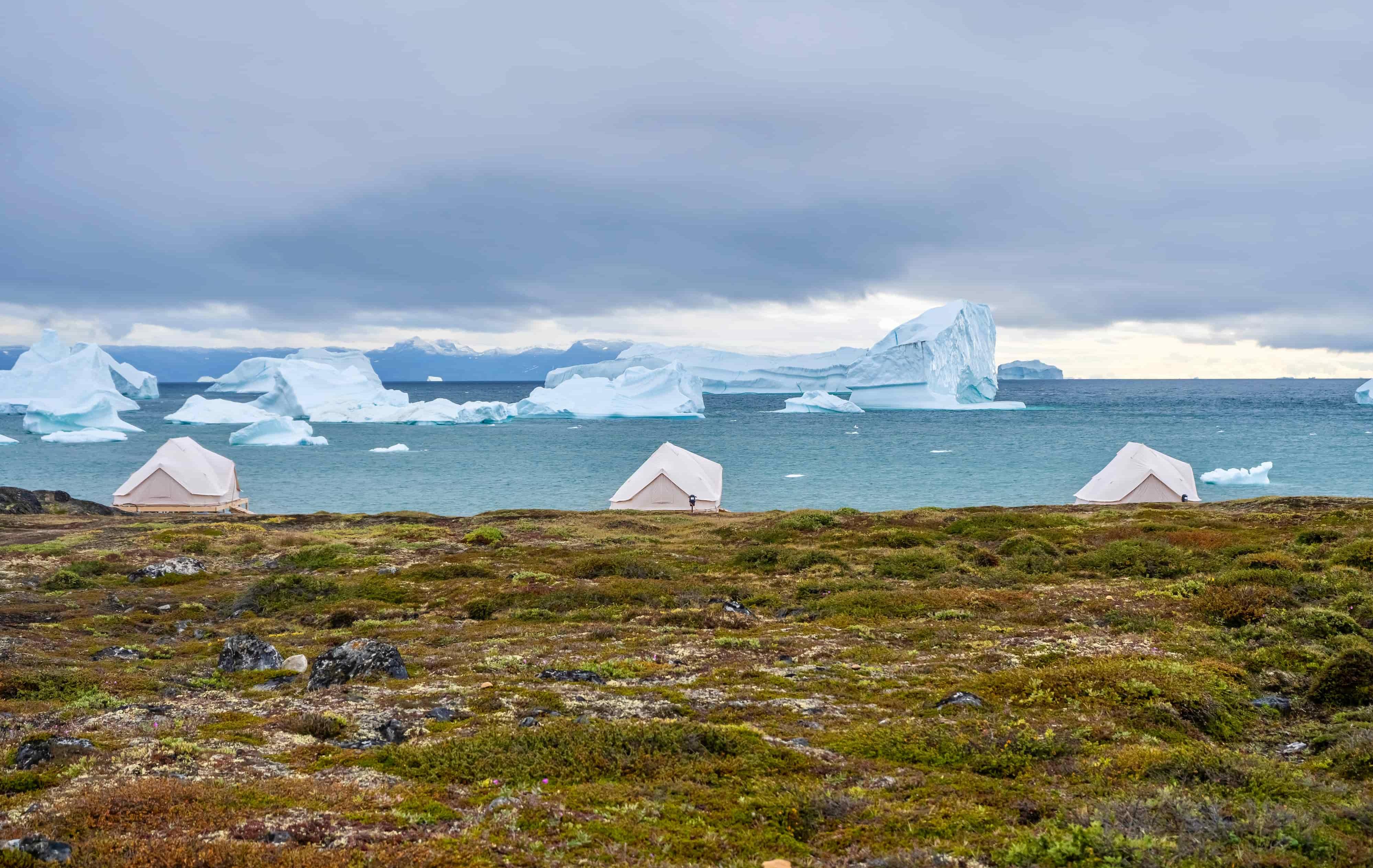 Arktis Tours Grönland erleben: Luxus-Camps zwischen Eis und Weite Camp Saqqaq