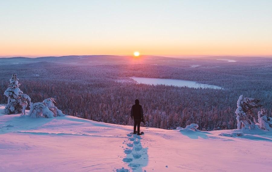 Arktis Tours Winterlandschaft