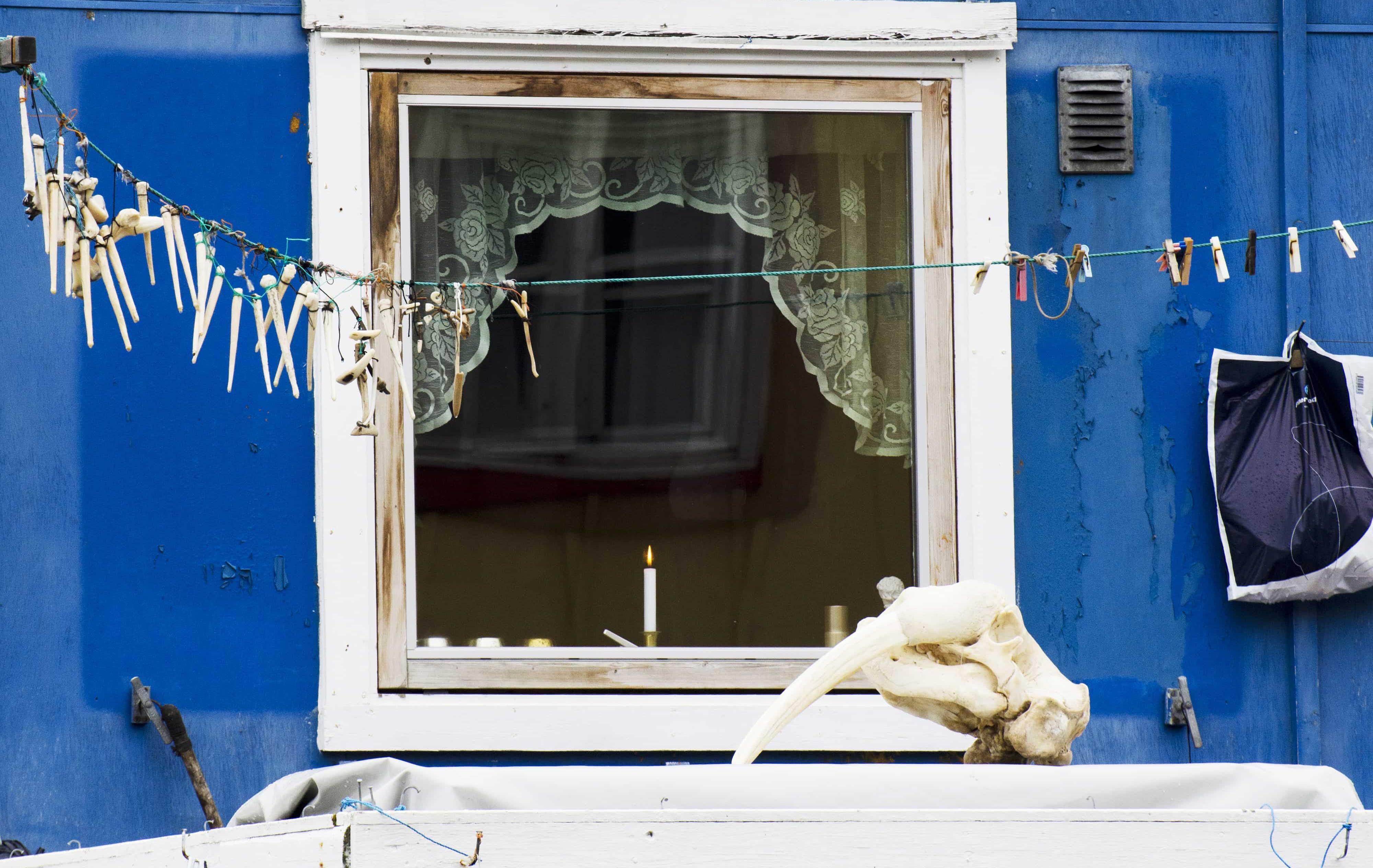 Mitternachtssonne & Walgesang in der Diskobucht - Haus