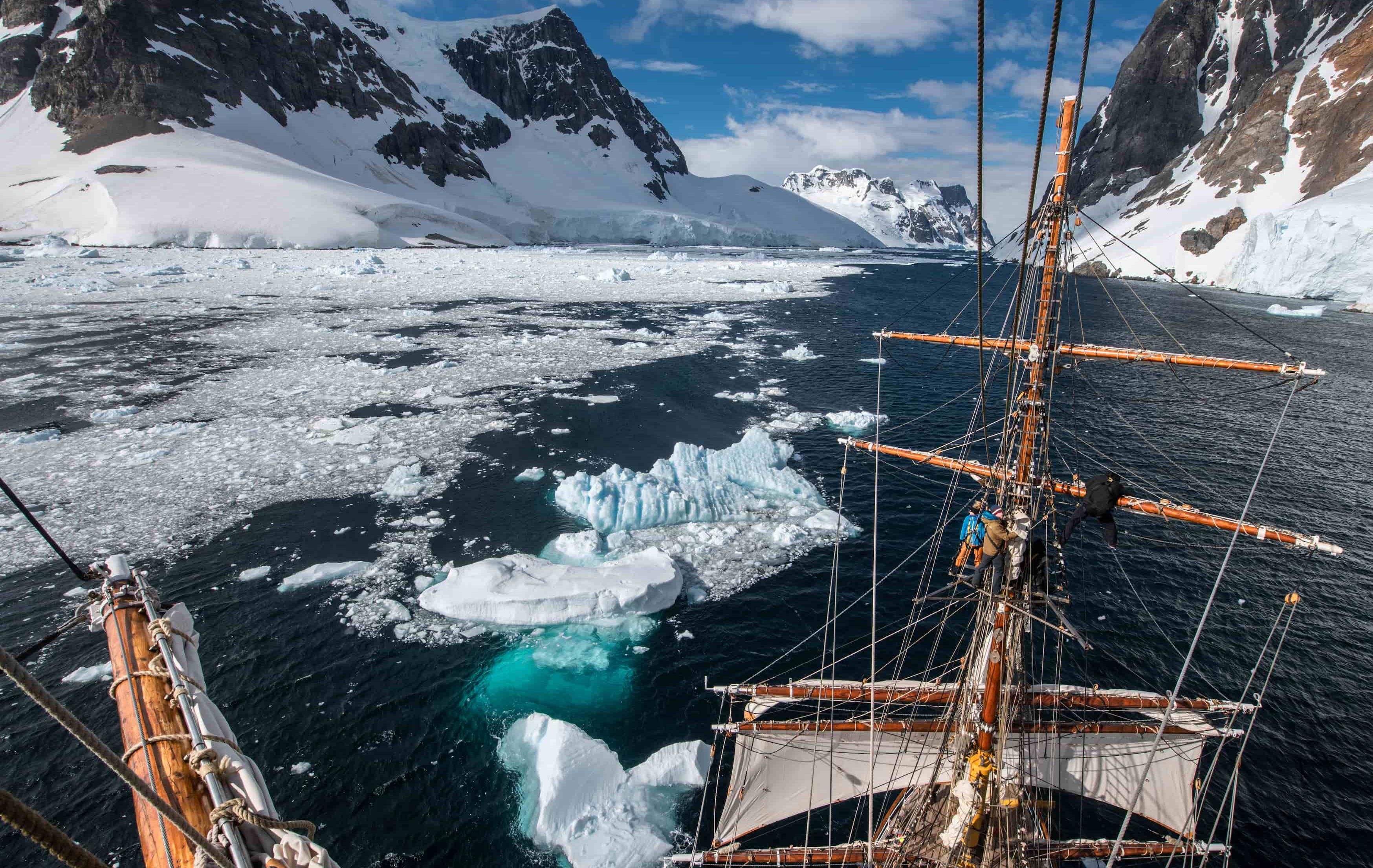 Segelexpedition in die Antarktis mit der Bark EUROPA