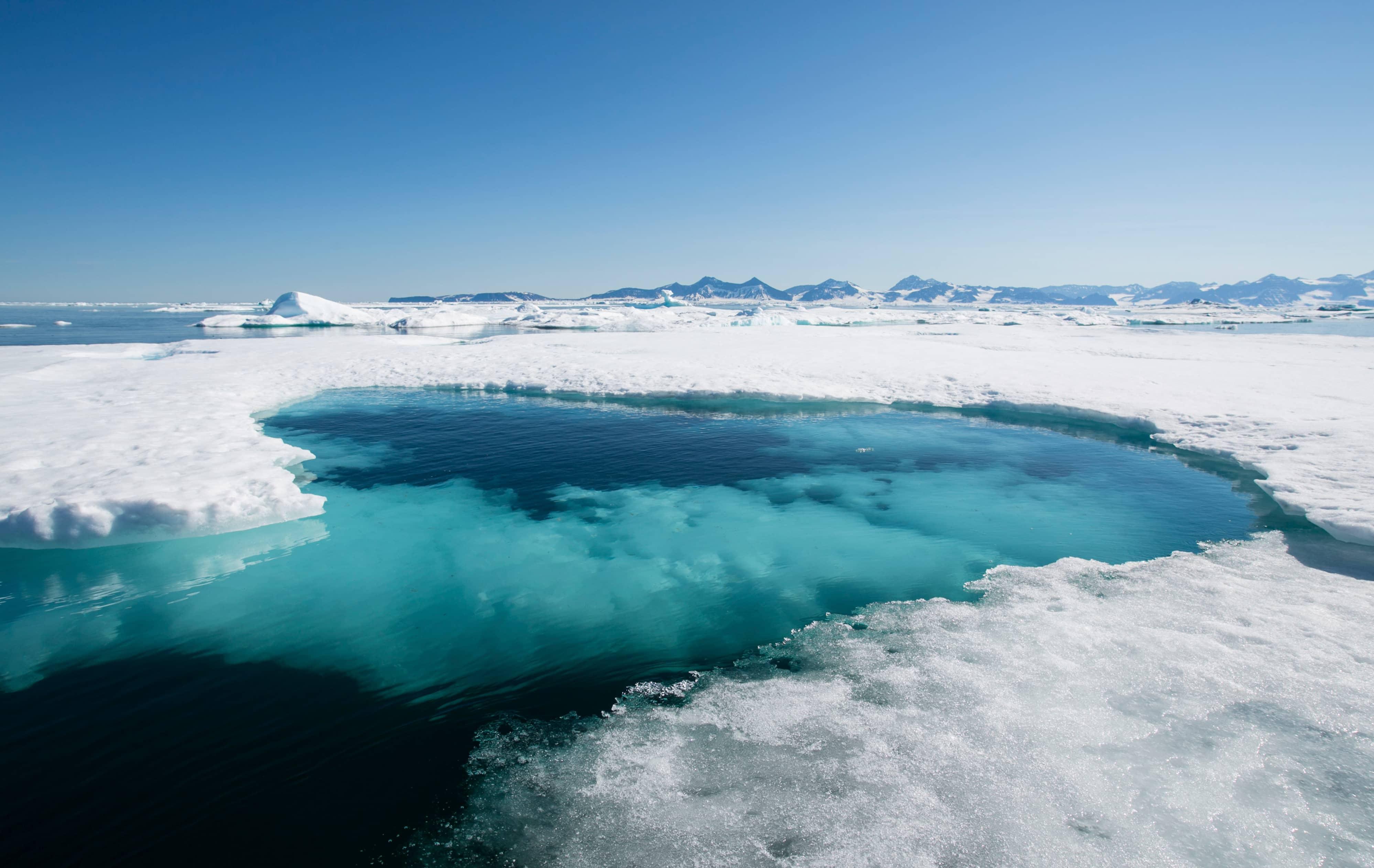 90° Nord – Expedition zum geografischen Nordpol - Meereis