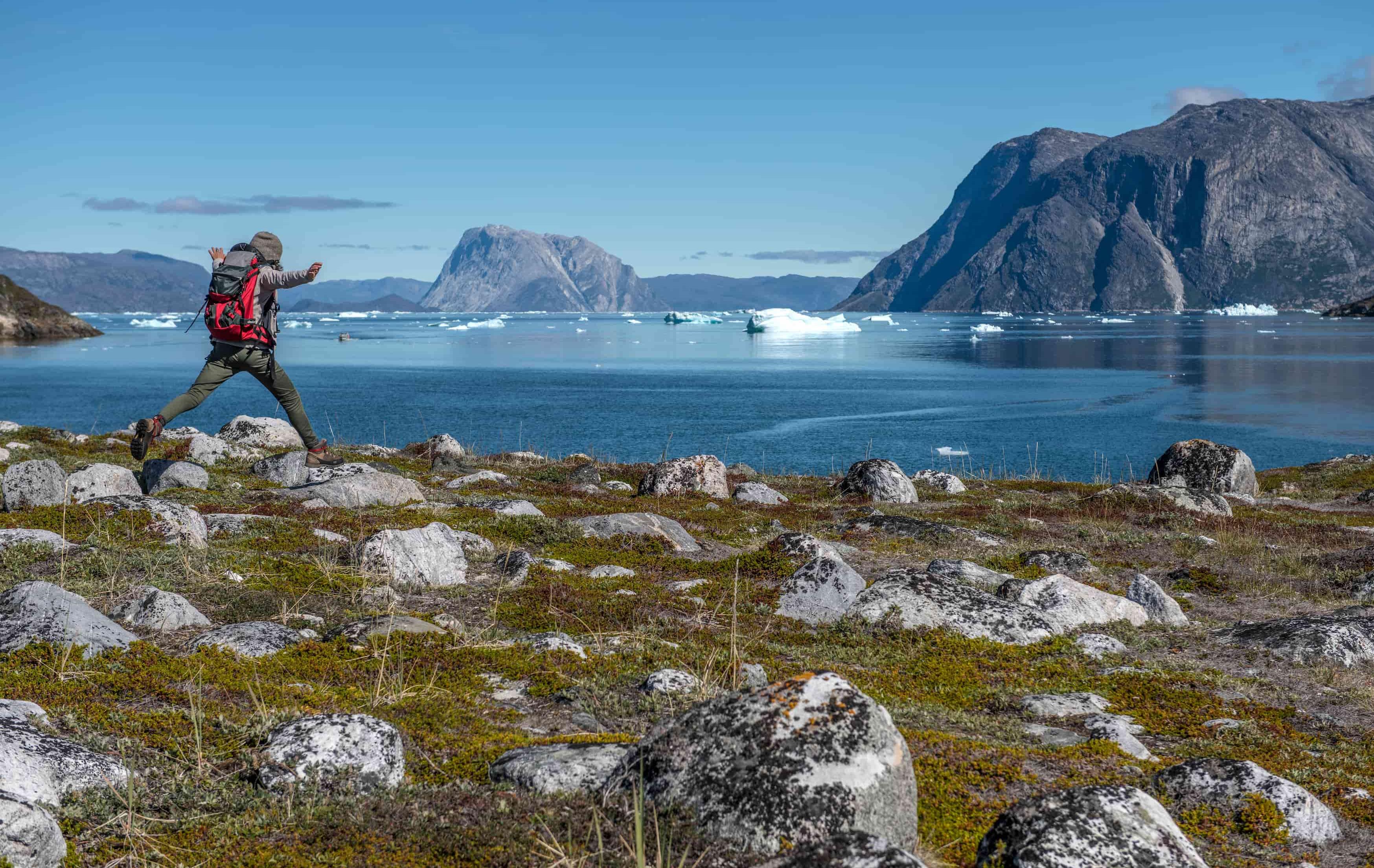 Arktis Tours Grönland erleben: Luxus-Camps zwischen Eis und Weite Wandern in Grönland