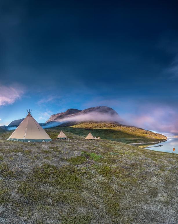 Grönland erleben: Luxus-Camps zwischen Eis und Weite